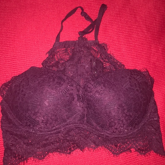 Victoria's Secret High Neck Push Up Bralette XS - Picture 3 of 4